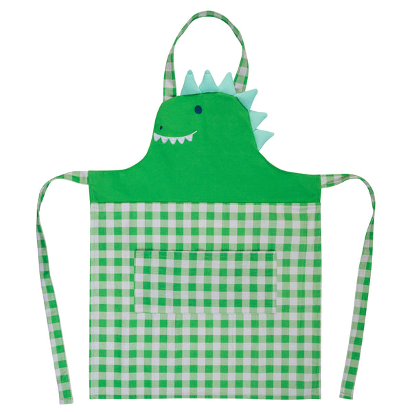 Front view of dino apron.