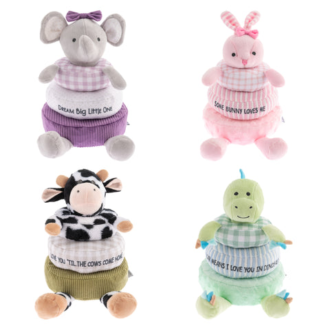 Stacking and Nesting Plush Toy Assortment