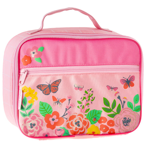 Butterfly / Floral classic lunchbox. 