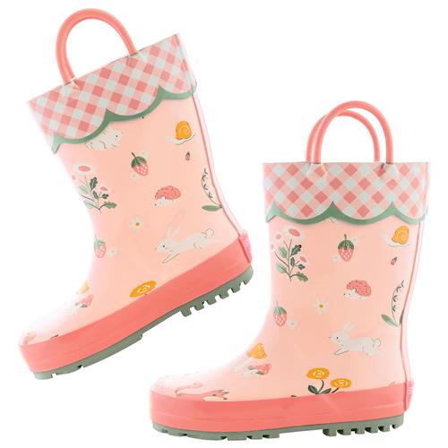 Strawberry fields rain boots